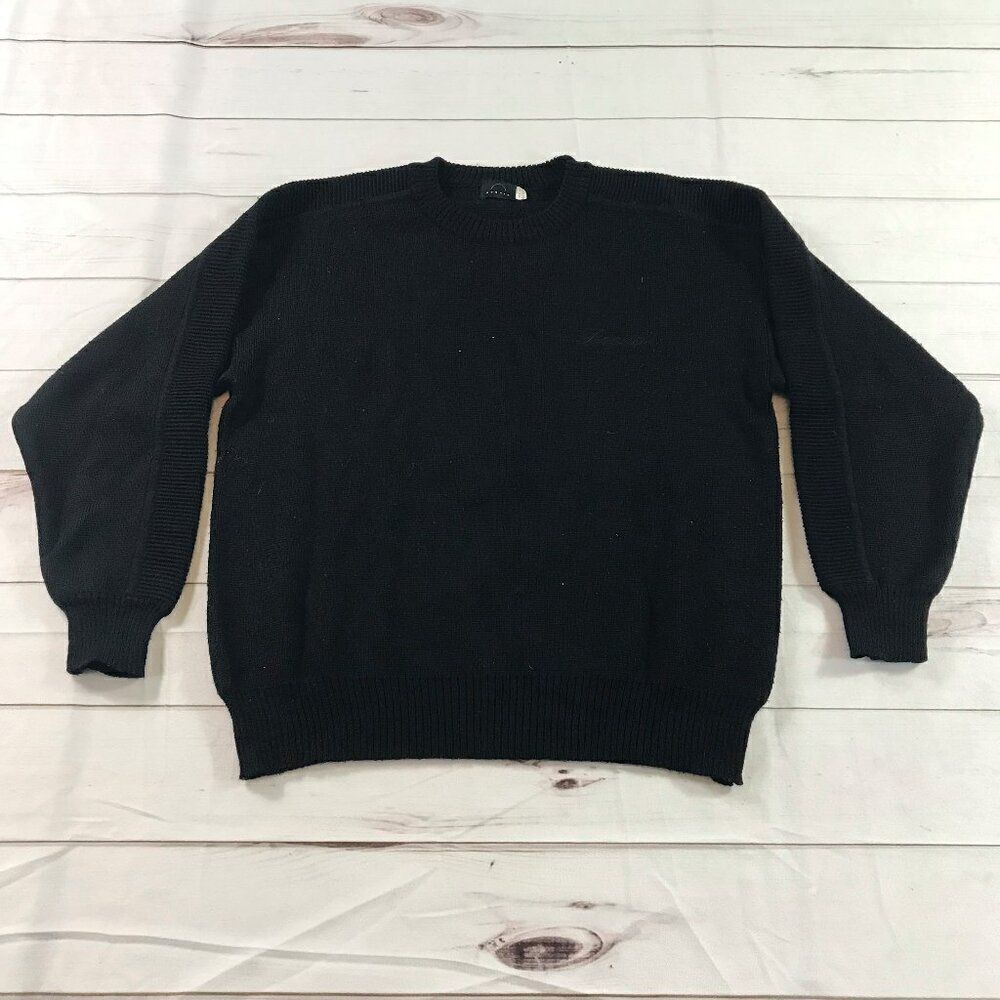 Bogner Men Medium Black Jumper Pullover Sweater